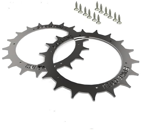Spike4You Edelstahl Spikes für Mähroboter – Traktionsverbesserung kompatibel mit AMBROGIO L30E, L30ES – 2er Set – Optimierter Grip für steile Hänge