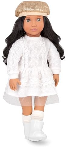 Our Generation – 46 cm Puppe – Schwarze Haare & grüne Augen – Weicher Körper – Fantasiespiel – Spielzeug für Kinder ab 3 Jahren – Talita