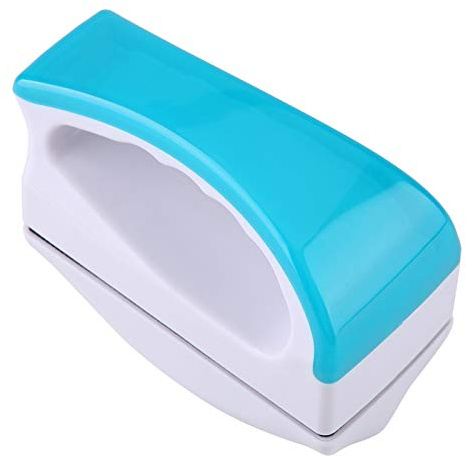 Magnetischer Aquarienreiniger, starker Magnet erleichtert die Reinigung von Wasseralgenentfernern Schaber Reinigung Aquarium Glasreiniger Scrubber Floating Clean Brush mit Griff(M)