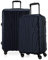 Suitline - 2-teiliges Koffer Set - Leichtes Handgepäck 55cm für alle Airlines + Check-In Koffer 65cm, 4 Rollen, TSA Schloss, Dunkelblau