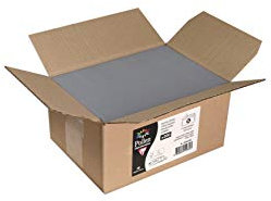 Clairefontaine 55635C Packung mit 200 Umschläge Pollen, 110 x 220mm, haftklebend, 1 Pack, Stahlgrau