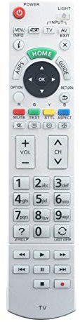 ALLIMITY N2QAYB000928 Remote Control Replace fit for Panasonic Viera TV TX-39ASN658 TX-55AS740E TX-47AS750E TX-42ASE650 TX-55ASM651 TX-55AS750E TX-39ASX659 TX-47ASM655