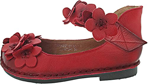Laura Vita Hocobio Damenschuhe Ballerinas Spangenballerina Schwarz Freizeit