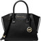 MICHAEL Michael Kors Avril Small Logo Top-Zip Satchel - Black