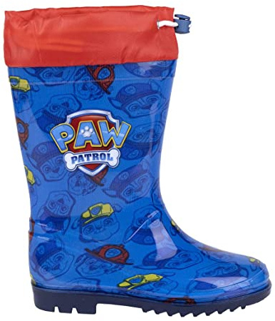 CERDÁ LIFE'S LITTLE MOMENTS - Paw Patrol Gummistiefel Jungen mit verstellbarem Gummizug für besseren Tragekomfort und minimales Wassereindringen - Offizielle Lizenz von Nickelodeon