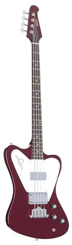 Non-Reverse Thunderbird Sparkling Burgundy - E-Bass