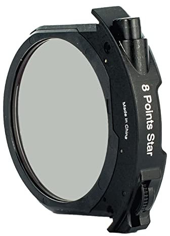Meike 8 Points Star Drop-in Filter für Canon und Meike Drop-in Filter Mount Adapter Serie