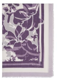 Marc O'Polo Shawl with selffringes, wool in ope - OSO