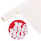 Tintnut 3D Flock Film Plotter Film Textile, White Foam Iron-On Transfers for Textiles, 10 x 6ft for Creative Iron-On Transfers - Perfect, Plotters and Transfer Presses