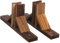 Milisten 2 Pièces Support De Clôture De Jardin Support De Séparation De Pièce Pieds De Support Support D'écran De Confidentialité Pliant Support De Treillis De Jardin En Bois Base Pour