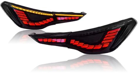 LiuROSE Auto wasserdichte Rückleuchten für BMW 4 Series M4 G22 2020 2021 2022 2023,Auto Innen Rücklicht Parkplatz Bremse Lampe Signal Lampe Ersetzen Zubehör