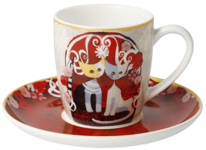 Espressotasse R. Wachtmeister -Templi dell' amore Rosina Wachtmeister