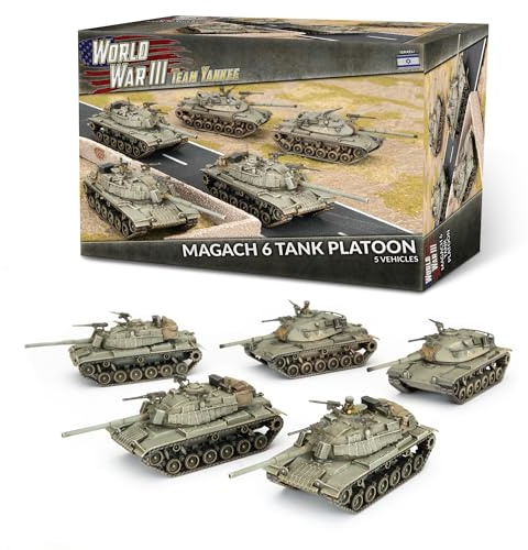 Flames of War - Team Yankee - Magach 6 (Blazer) Platoon