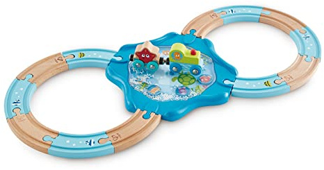 Hape E3827 - Holzschienen Unterwasserwelt, Eisenbahn