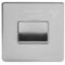 Soho Lighting Brushed Chrome Fan Isolator Switch White Ins Screwless
