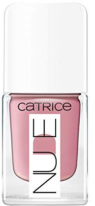 Catrice NEONUDE Nail Lacquer, Nr. C03 Pleasing Rosewood, nude, sofortiges Ergebnis, langanhaltend, farbintensiv, gelig, intensiv, natürlich, schimmernd, transluzent, glitzernd (5ml)