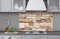 Placa de pared para cocina (100 x 60 cm, protección contra salpicaduras, aluminio Dibond, grosor de 3 mm, fabricado en la UE, incluye adhesivo)
