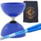 Juggle Dream Karussell Lager Diabolo und Faserstäbchen mit Tasche – Lager Diablo Set für Kinder (blau)