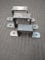 Fence Post Wall Fixing Bracket 5MM Heavy Duty 100MM 95MM 75MM Pair (Steel, Inside 100MMX100MM)