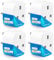 Meross Smart Plug Mini - WiFi Plugs Compatible with HomeKit, Alexa, Google Home,SmartThings Wireless Remote Control, 13A, 4 Packs