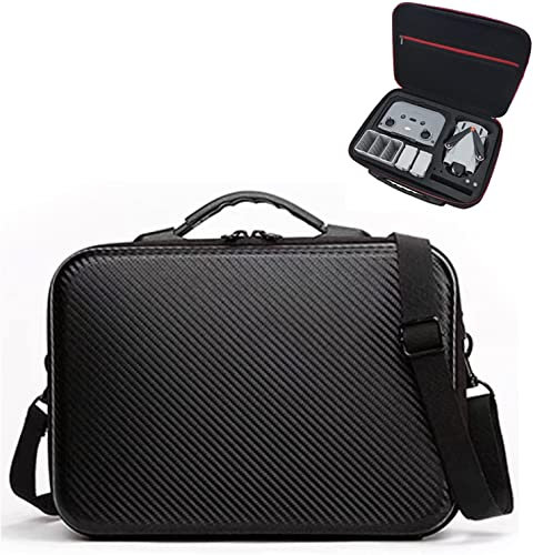 Custodia per DJI Mini 3 Pro Case, custodia rigida portatile Eva, impermeabile, da viaggio, accessorio per drone DJI Mini 3 Pro, resistente agli urti, con tracolla (PU)