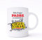 COOLPRESENTS Taza solo el mejor padre se convierte en SUPER ABUELO, regalo abuelo primerizo, anuncio embarazo sorpresa, regalo dia del padre, cumpleaños, tazas graciosas con frases
