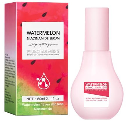 IFFANY Watermelon Dew Drops Watermelon Glowing Niacinamide Dew Drops Essence Natürliche aufhellende Hautpflege