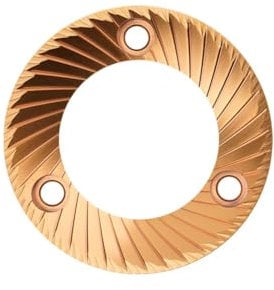 watchget Flachfräser mit Titanbeschichtung, 64 mm, Mehrzweck-Kaffeemühlen-Set, passend für ECM, DF64, Lagom P64, Fellow ODE, Anfim Caimano und Mazzer Super Jolly Espressomaschinen