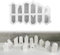 Nexoria Silikonformen Gießformen Häuser, Silikonform Weihnachten Silikonform Haus Mini Silikonform Häuser Silikonformen Weihnachten Mini Häuser Giessformen Silikon Gießform Weihnachten (B)