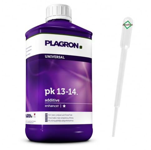 Weedness Plagron Dünger PK 13/14 250 ml - Grow Tomaten Naturdünger NPK Orchideen Palmen Bio Gemüse Bonsai Organischer