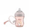 Chicco, Vaso de Transición, Vaso antigoteo para bebé de 200 ml, con boquilla ergonómica de silicona, doble válvula antigoteo y 0% BPA, 4M+, Rosa