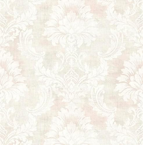 KT·EXCLUSIVE WALL FASHION Haverhill Papier peint classique 8,23 x 0,68 m Beige crème