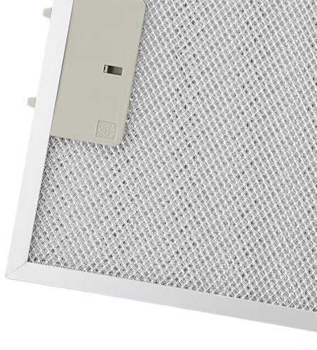Lecreatekit Filtro de grasa de metal para campanas extractoras, compatible con la mayoría de marcas, dimensiones 250 x 310 mm (2 unidades)