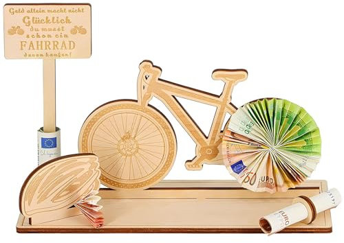Riceel Fahrrad Geburtstag Geldgeschenke Holz Fahrrad Deko Geschenkideen Fahrrad Geldgeschenke Geburtstag Kreative Holzornamente (Protokollfarbe1)