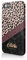 Tirita Personalised Compatible with iPhone 5 / 5s / SE 2016 Hard Case Cover PRINTED GLITTER, NOT REAL GLITTER Animal Print Snake Rose Gold Leopard Skin Giraffe Tiger Africa Custom Initials Name Bling
