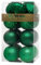 Busybee weihnachtskugeln groß grün 16 Stücke 10CM Ornamente für Weihnachtsbaum Grün Christbaumkugeln Weihnachtsdekoration Kugeln