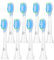 Aster Aufsteckbürsten Kompatibel mit Philips Sonicare Ersatzbürsten - Professionelle Elektrische Bürstenköpfe Classic Precision Clean Bürstenköpfe Fit Professional Care 8 Stück