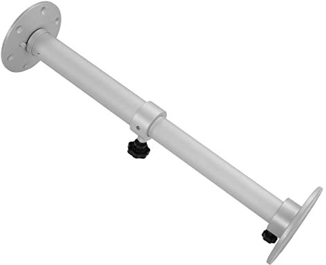 01 02 015 Pied de Table réglable, télescopique 445-685 mm Support de Table RV Amovible pour balcons pour Bateaux pour Camping-Car