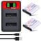 Pickle Power 2Pcs LI-90B DB-110 LI-92B Battery and Charger for Olympus Tough TG6, TG-5, TG-7, SH-2, TG-1, TG-2, TG-3, TG-4, SH-1, iHS, SH60, for Ricoh GR III, GR3X, WG-6