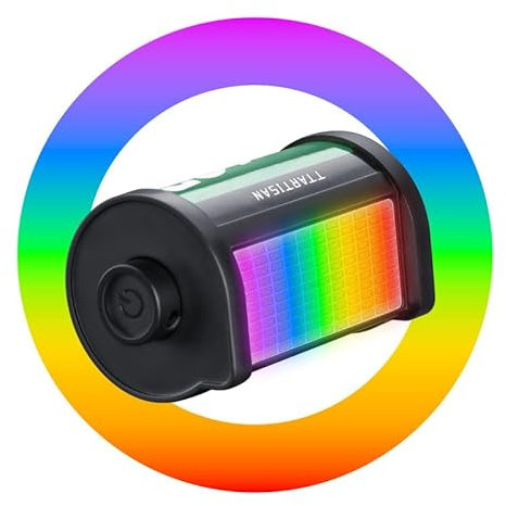 TTArtisan Mini LED RGB luce di riempimento RGB piena con spettro 400-750 nm, attacco magnetico Cold Shoe, 80-160 minuti di durata della batteria, ricarica Type-C per fotografia
