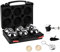 Homucasa Boccia Kugeln 6er Boule Set, Boule Kugeln Metall Petanque Set mit Aufbewahrungsbox, Abstandsmesser, Messband, Kugelmagnet, 2 Holz-Zielkugeln,für Outdoor- und Freizeitspiele (Serie C)