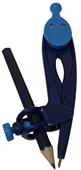 Janrax Plastic Adjustable Compass with Pencil