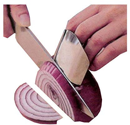 Stainless Steel Finger Hand Protector Guard Chop Safe Slice Knife Cutting Shield Kitchen Tool