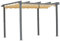 Angel Living 3 x 3M Pergola With Retractable Roof for Outdoor Garden Patio Beige