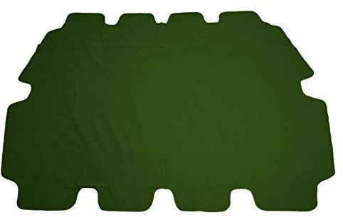 Spetebo Ersatzdach für Hollywoodschaukel in grün - Universalgröße/Wasserdicht - Sonnendach Hollywoodschaukel Dach PVC