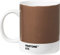 Pantone Porzellan Becher, Kaffeetasse 375 ml, mit Henkel, spülmaschinenfest, gold