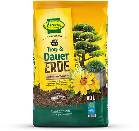frux Bio Trog- & Dauererde -torffrei- 40 Liter