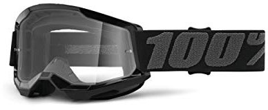 100% Unisex-Child Strata 2 Sunglasses, Schwarz, Kinder