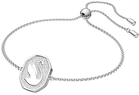 Swarovski Signum Armband, Rhodiniertes Damenarmband mit Strahlenden Swarovski Kristallen