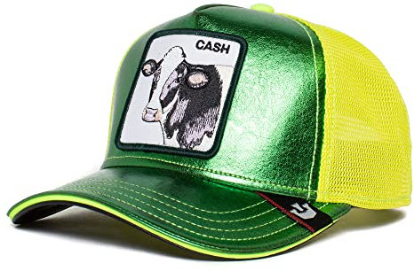 Goorin Bros. The Farm Mesh Capsule Unisex verstellbare Trucker-Kappe, Limelight, Einheitsgröße